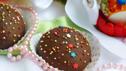 пасхальное песочное печенье