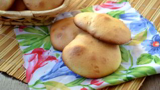 Печенье из бисквитного теста