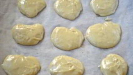 печенье из бисквитного теста