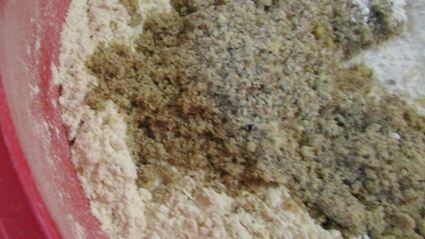 печенье-крекер с медом и грецкими орехами