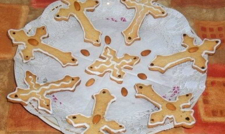 Рецепт печенье кресты