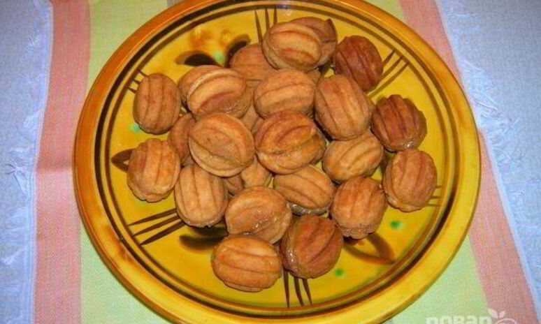 Рецепт печенье орешки с вареной сгущенкой