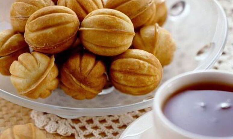 Рецепт печенье орешки