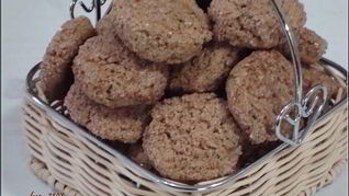 Печенье с гречневой мукой на сметане