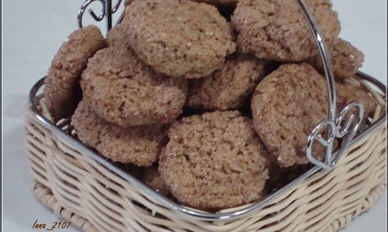 Рецепт печенье с гречневой мукой на сметане