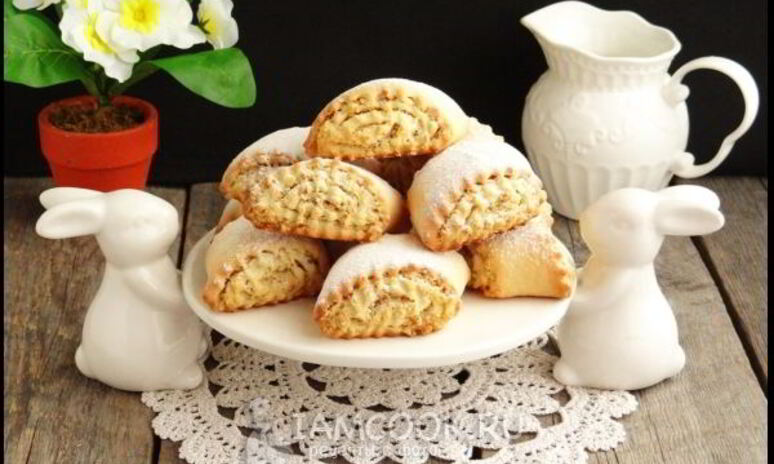 Рецепт печенье с грецким орехом