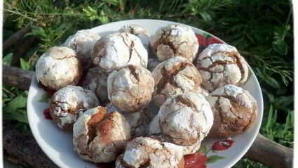 печенье с трещинками