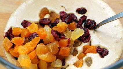 печенье с цукатами