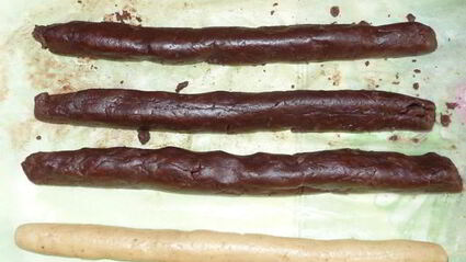 печенье шахматное