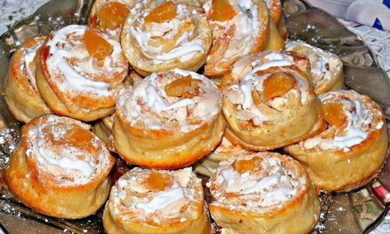 Рецепт печенье творожное с безе