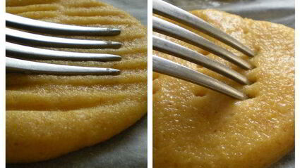 песочное кукурузное печенье