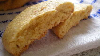 песочное кукурузное печенье