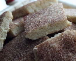 Песочное печенье с корицей