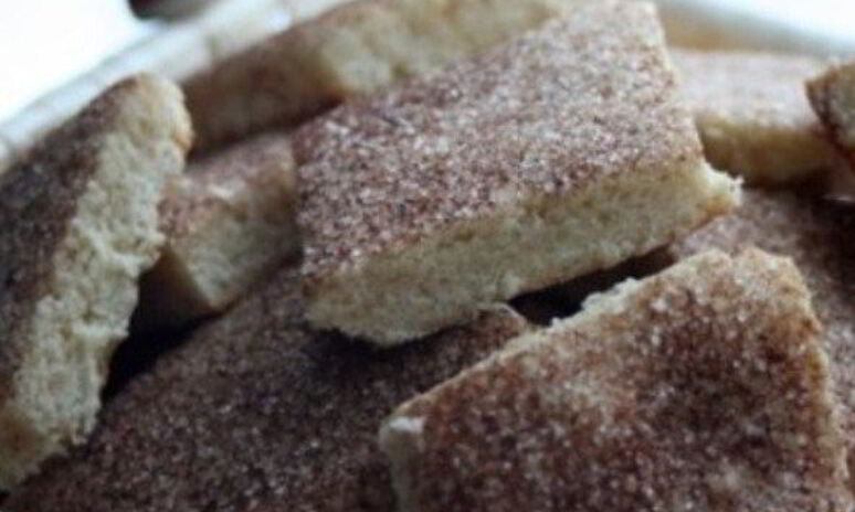 Рецепт песочное печенье с корицей