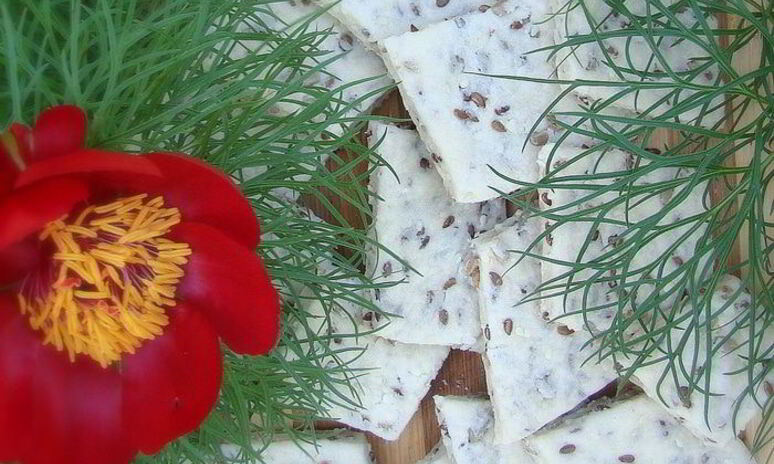 Рецепт постное соленое злаковое печенье