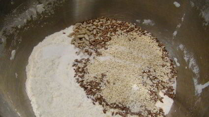 постное соленое злаковое печенье