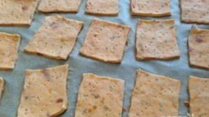 постные томатные крекеры