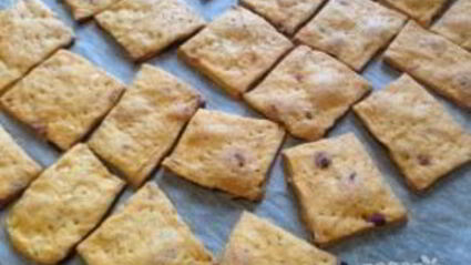 постные томатные крекеры