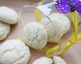 Простое лимонное печенье