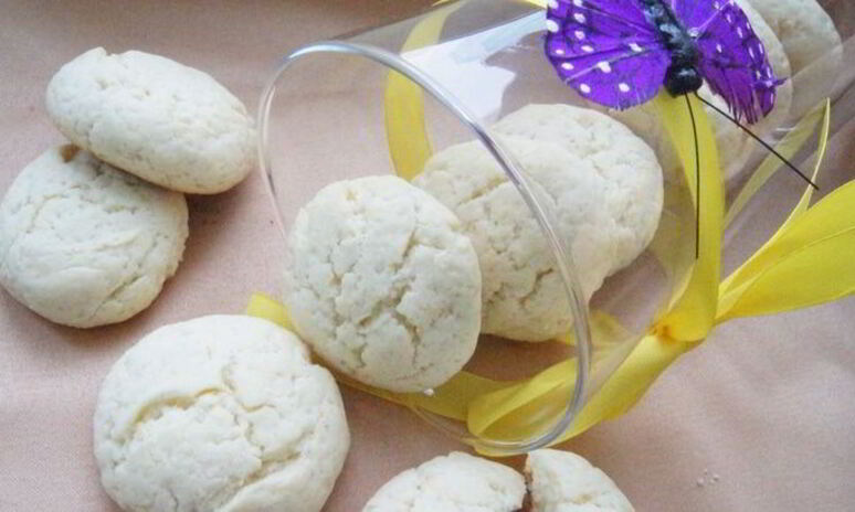 Рецепт простое лимонное печенье
