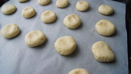 простое лимонное печенье