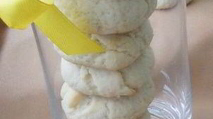 простое лимонное печенье