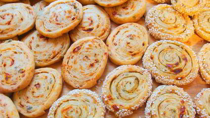 пряное сырное печенье средиземье