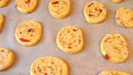 пряное сырное печенье средиземье