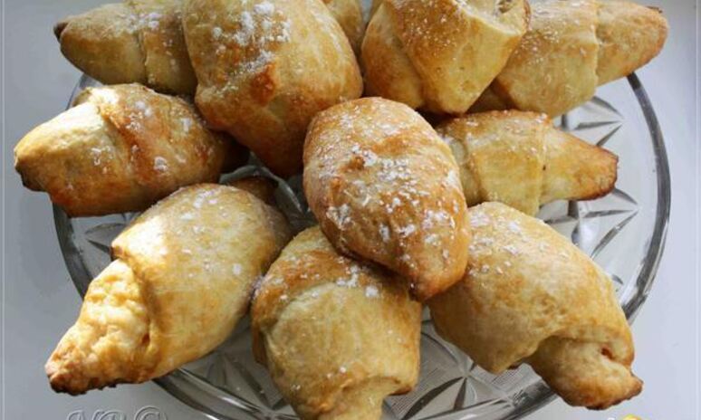 Рецепт рогалики из творожного теста