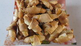 Рогалики пальчики с повидлом