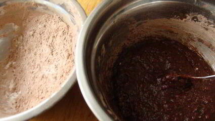 шоколадно клубничное печенье