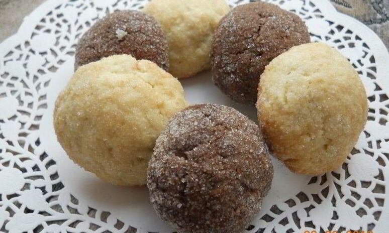 Рецепт шоколадное печенье с начинкой