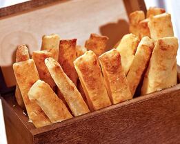 Соленое печенье с арахисом