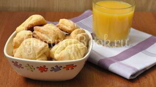 Творожное печенье Ушки