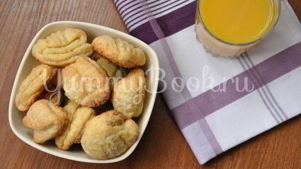творожное печенье ушки