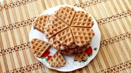 вафельное печенье