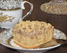 Банановый пирог в микроволновке