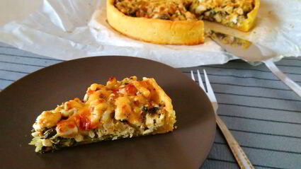 деревенский картофельный пирог