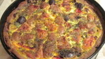 фасолевый пирог