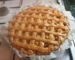 Голландский яблочный пирог