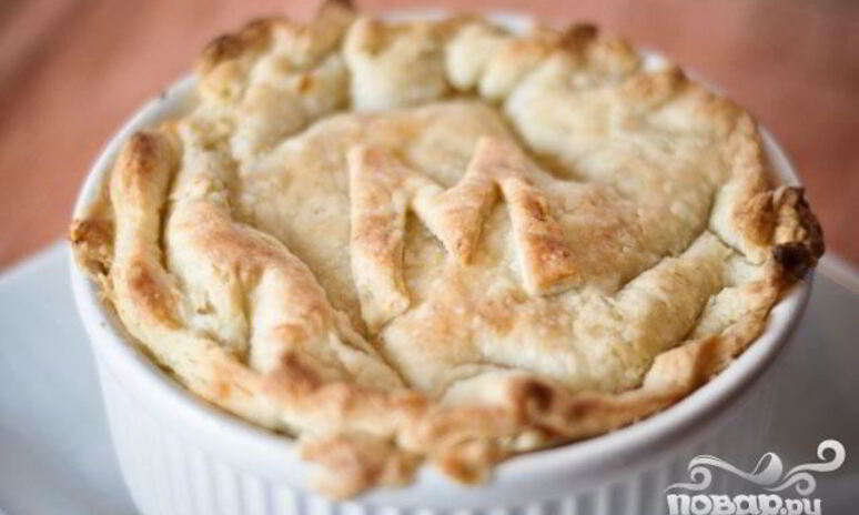 Рецепт куриный пирог с овощами