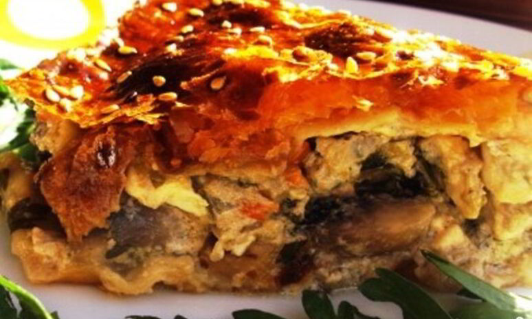 Рецепт курник с курицей и грибами