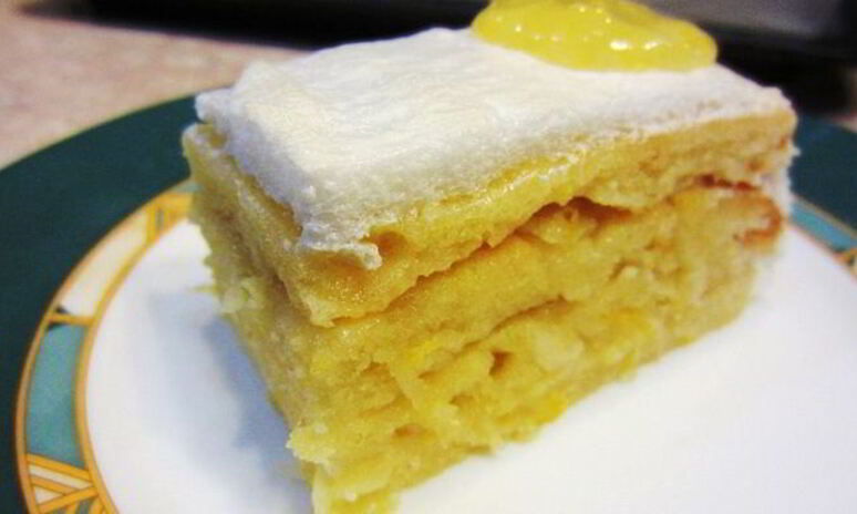 Рецепт лимонный пирог
