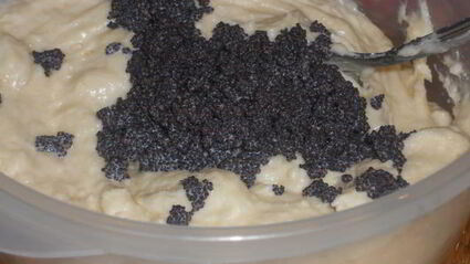 маковый пирог с маскарпоне