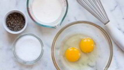 мини-киш с лососем