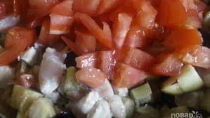 мини-пироги с курицей, рисом и баклажанами