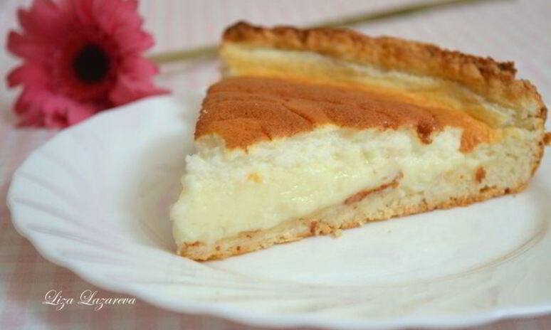 Рецепт молочно-творожный пирог воздушный поцелуй