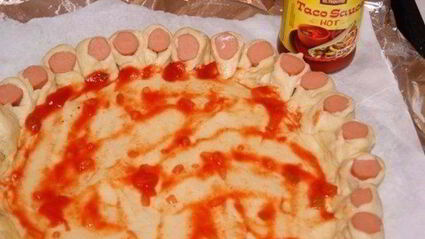 нарядный пирог с курицей