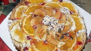 Новогодний пирог Вкус Рождества с апельсинами