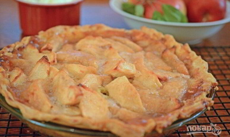 Рецепт открытый пирог